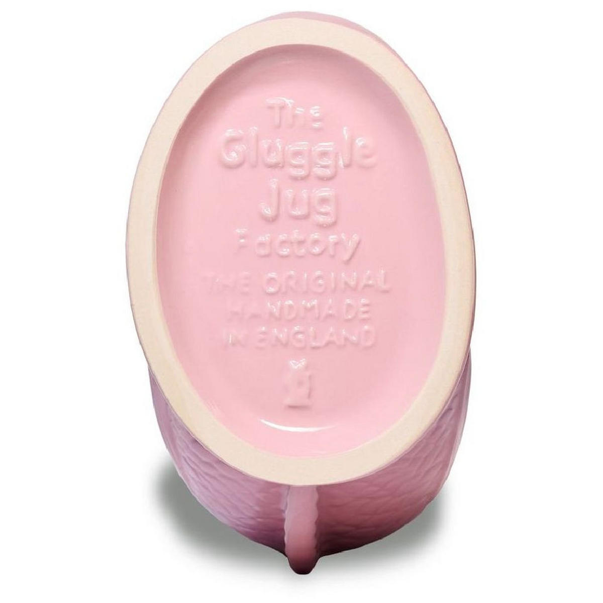 KARAFFE mit „Gluck-Gluck“-Geräusch 27,5/17/9,5 cm - Hellrosa, Keramik (1.2L) - Gluckigluck