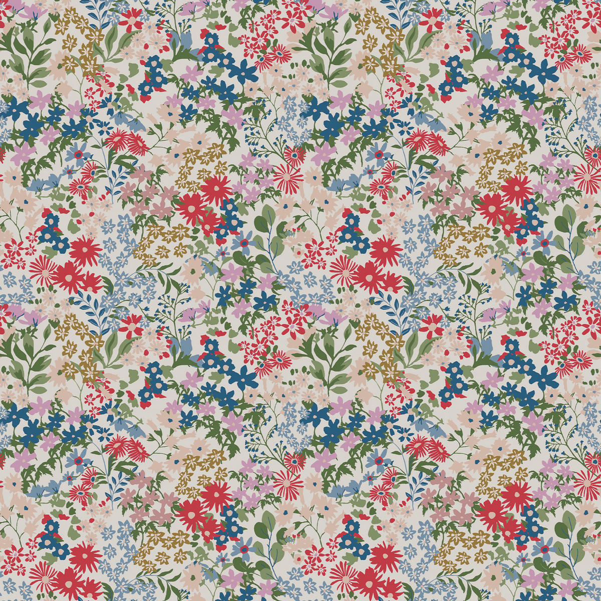 VLIESTAPETE Sanders Ditsy 1005x52cm - Multicolor, Papier/Kunststoff (52/1000cm) - Joules