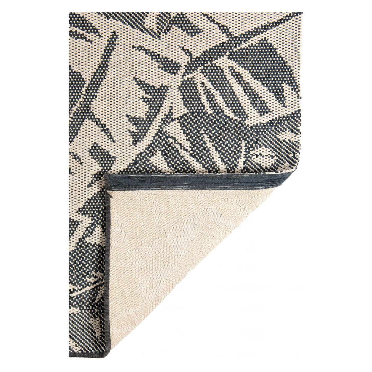 OUTDOOR-TEPPICH Amara petrolgrün 160 x 230 cm - Dunkelblau, Textil (160/230cm) - Vivaraise