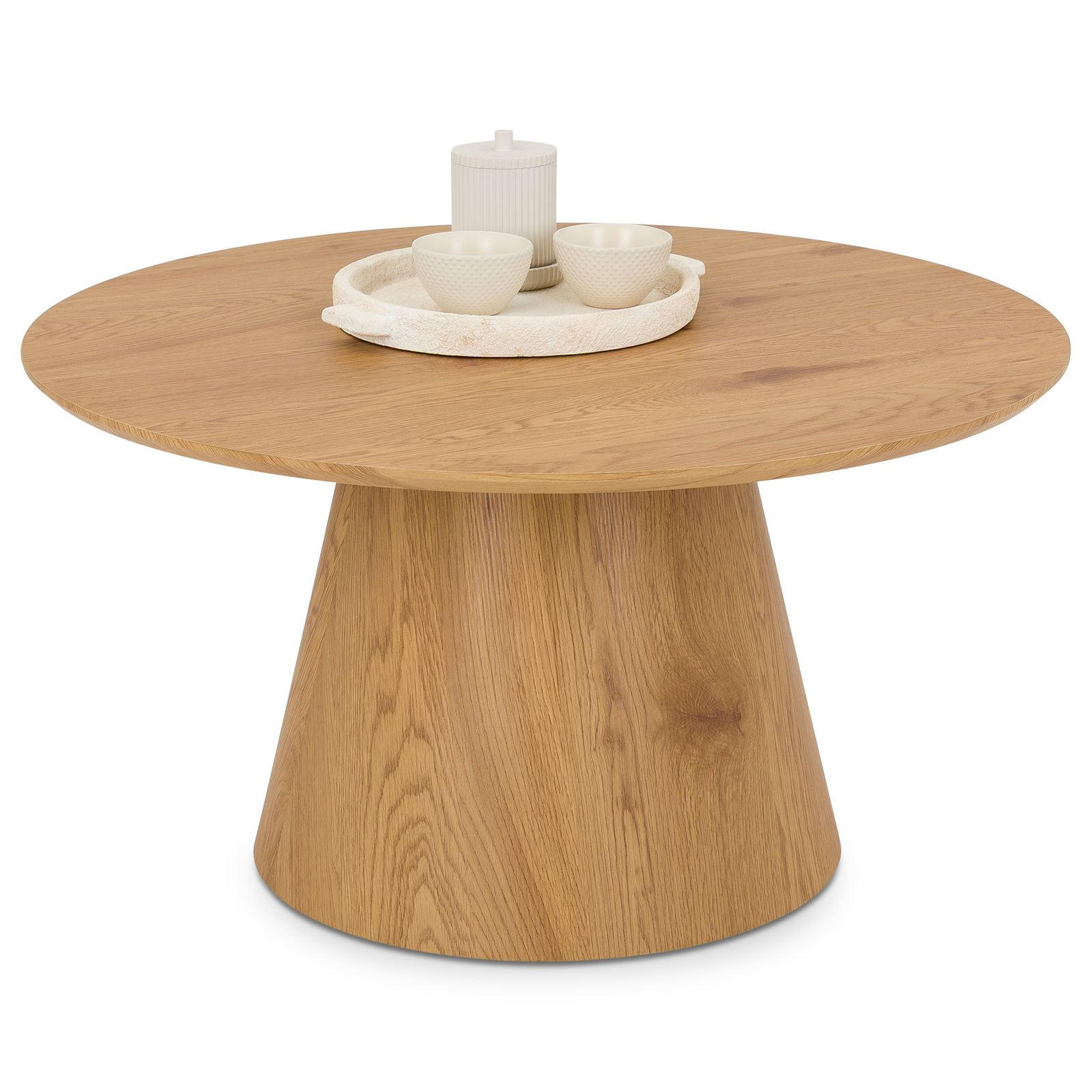 COUCHTISCH RUDA Eiche - Eichefarben, Holzwerkstoff (85/85/45cm) - IDIMEX