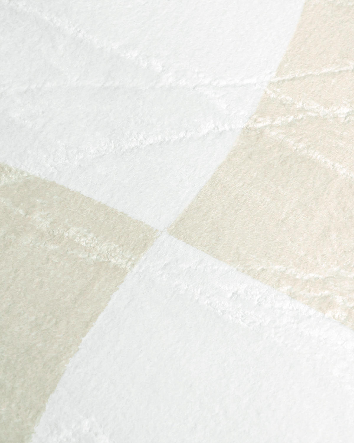 TEPPICH Mirano Mena Mazovia Unregelmäßige Form 120x160cm Creme Abstrakt Kurzflor - Creme, Textil (120/160cm) - Mazovia