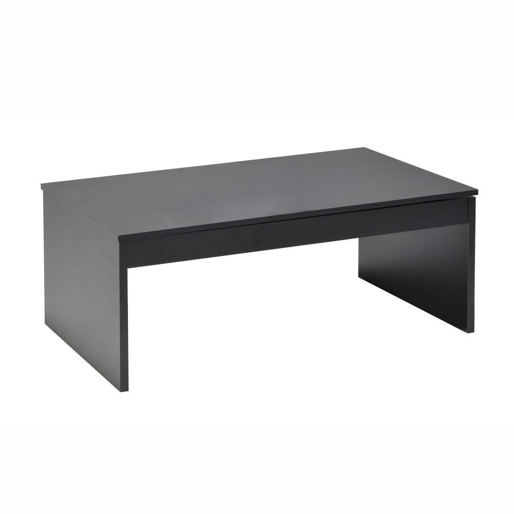 Weber Industries Couchtisch Schwarz 50x43x100 cm