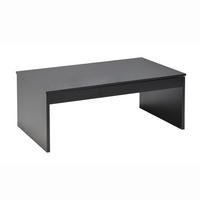 COUCHTISCH Klapptisch DARWIN 100x50cm / Schwarz - Schwarz, Holzwerkstoff (100/50/43cm) - Weber Industries