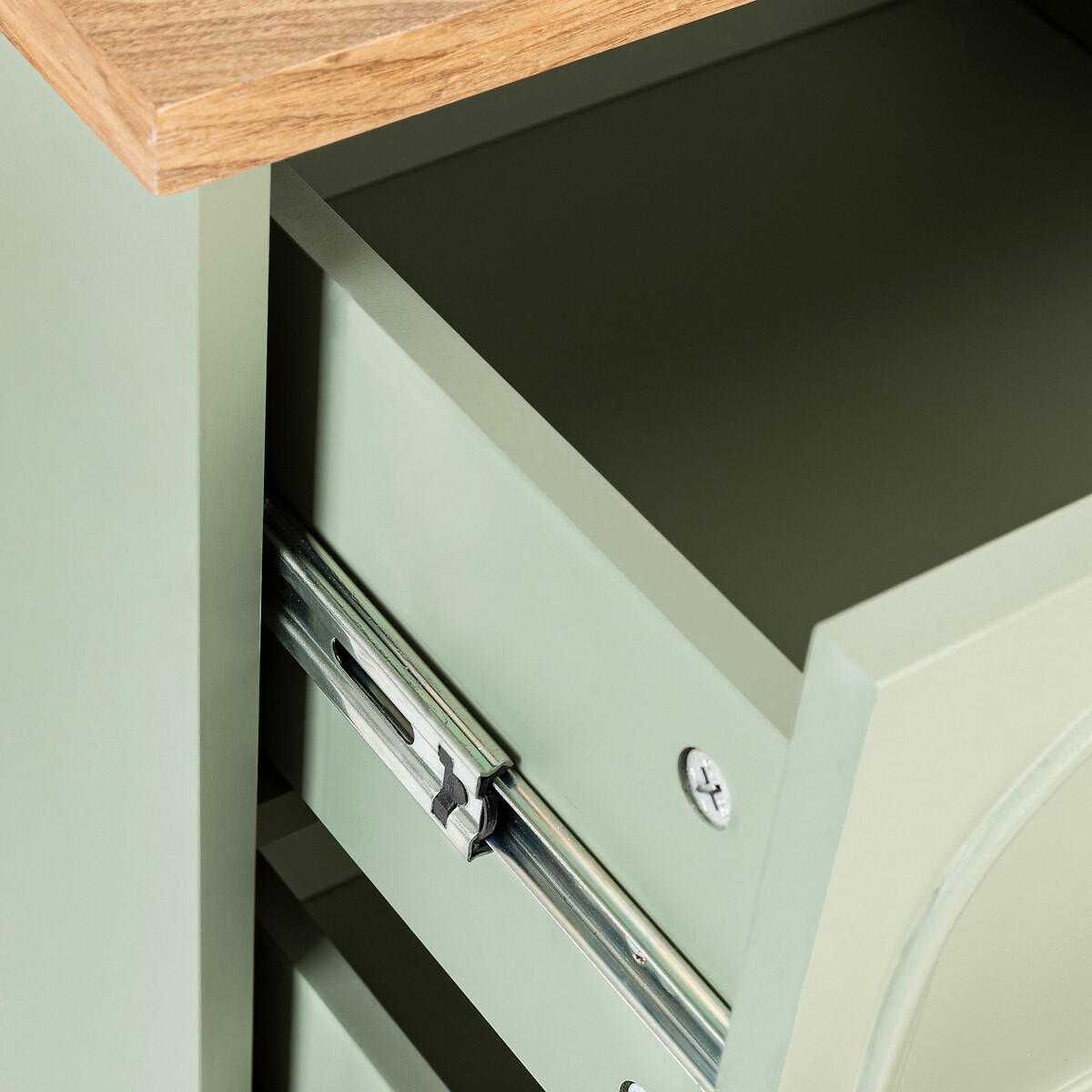 KOMMODE mit Schubladen Säule Mohea 45/39/113 cm - Grün, Holzwerkstoff (39/113/45cm) - Atmosphera Createur d´interieur