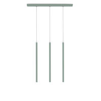 LED-HÄNGELEUCHTE Stelo X3 H60 - Grün, Metall (6/70/60cm) - Lumicom