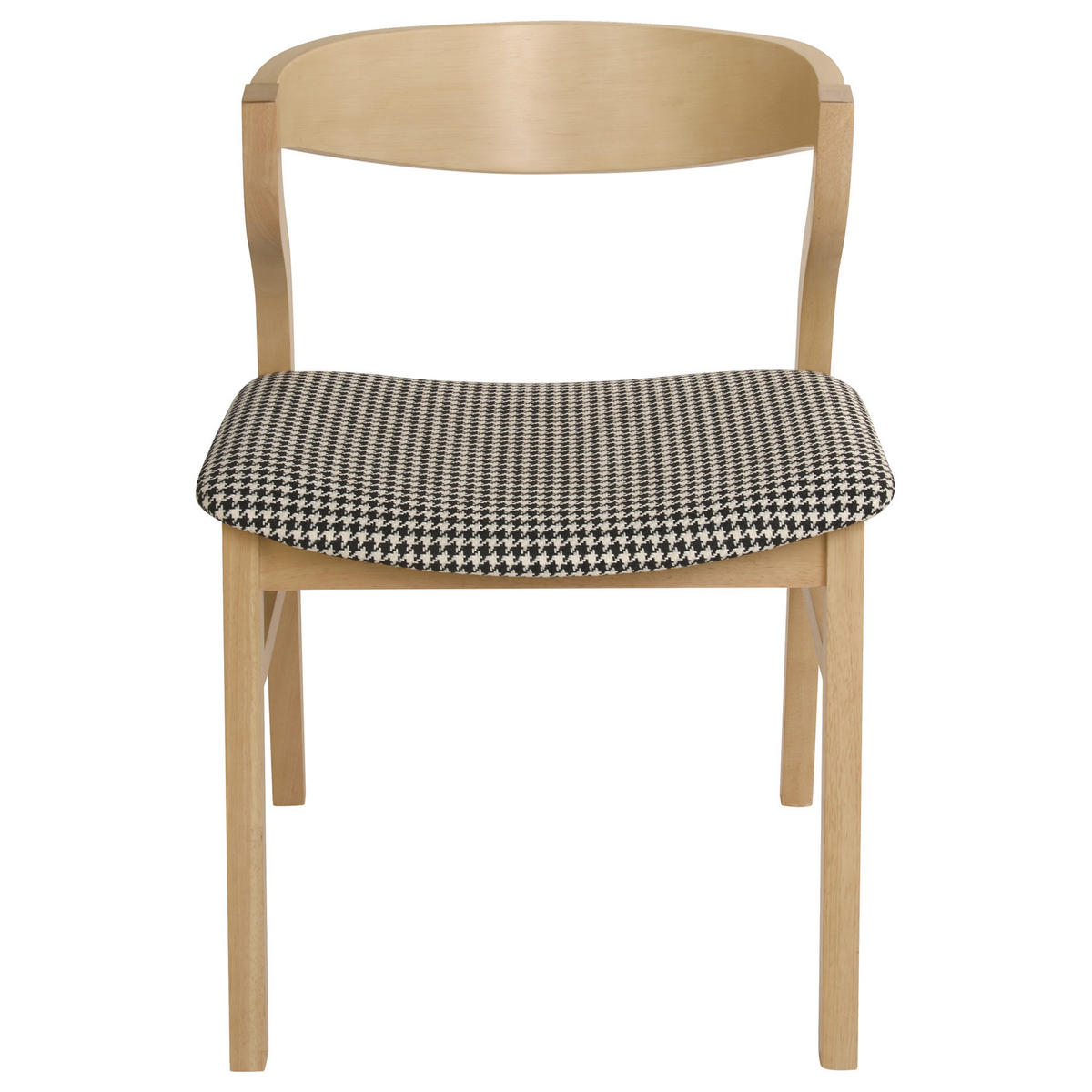 ÉTKEZŐSZÉK 2 darabos Szett Barna Maroa - barna/fekete, faalapú anyag (51/72/56cm) - Beliani