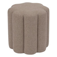 BLUMENHOCKER Floral 38/38/40 cm - Beige, Textil (38/40/38cm) - Atmosphera Createur d´interieur