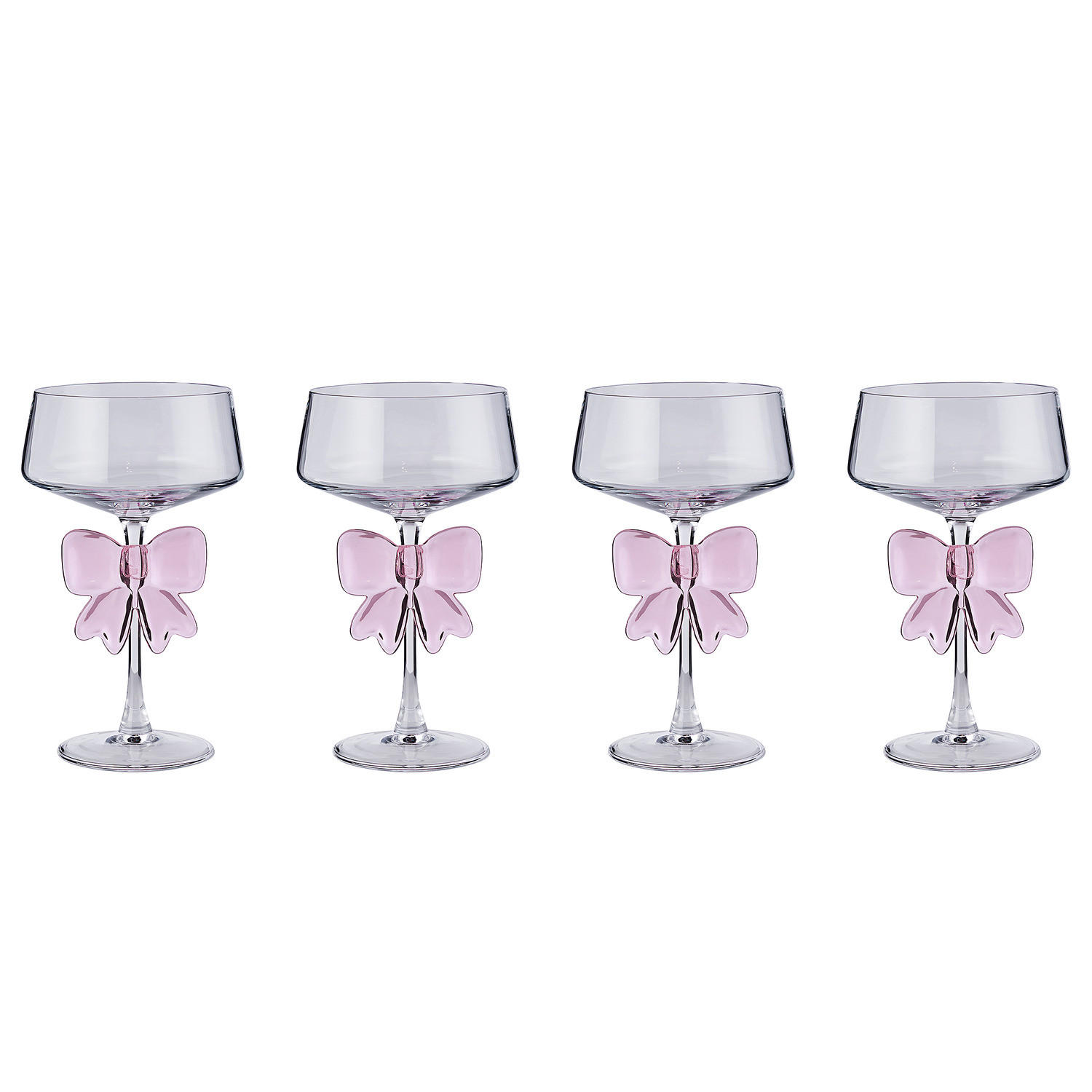CHAMPAGNERSCHALEN (4er-Set) Dancer 330 ml - Transparent, Glas (0.33L) - Butlers