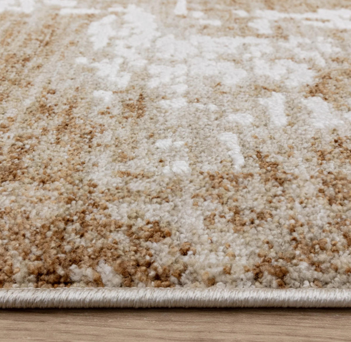 TEPPICH modern Flachgewebe FLOW Beige 200 x 300 cm - Beige, Textil (200/300cm) - Novatrend