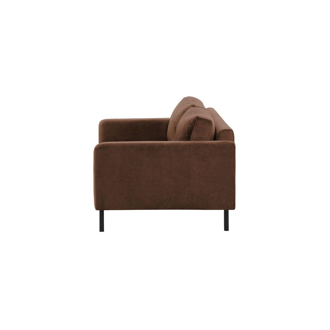 Thumbnail - 2,5-Personen-Sofa, Braun, Textil, 182x84x94 cm, Wohnzimmer, Sofas & Couches, Sofas, 2-Sitzer Sofas