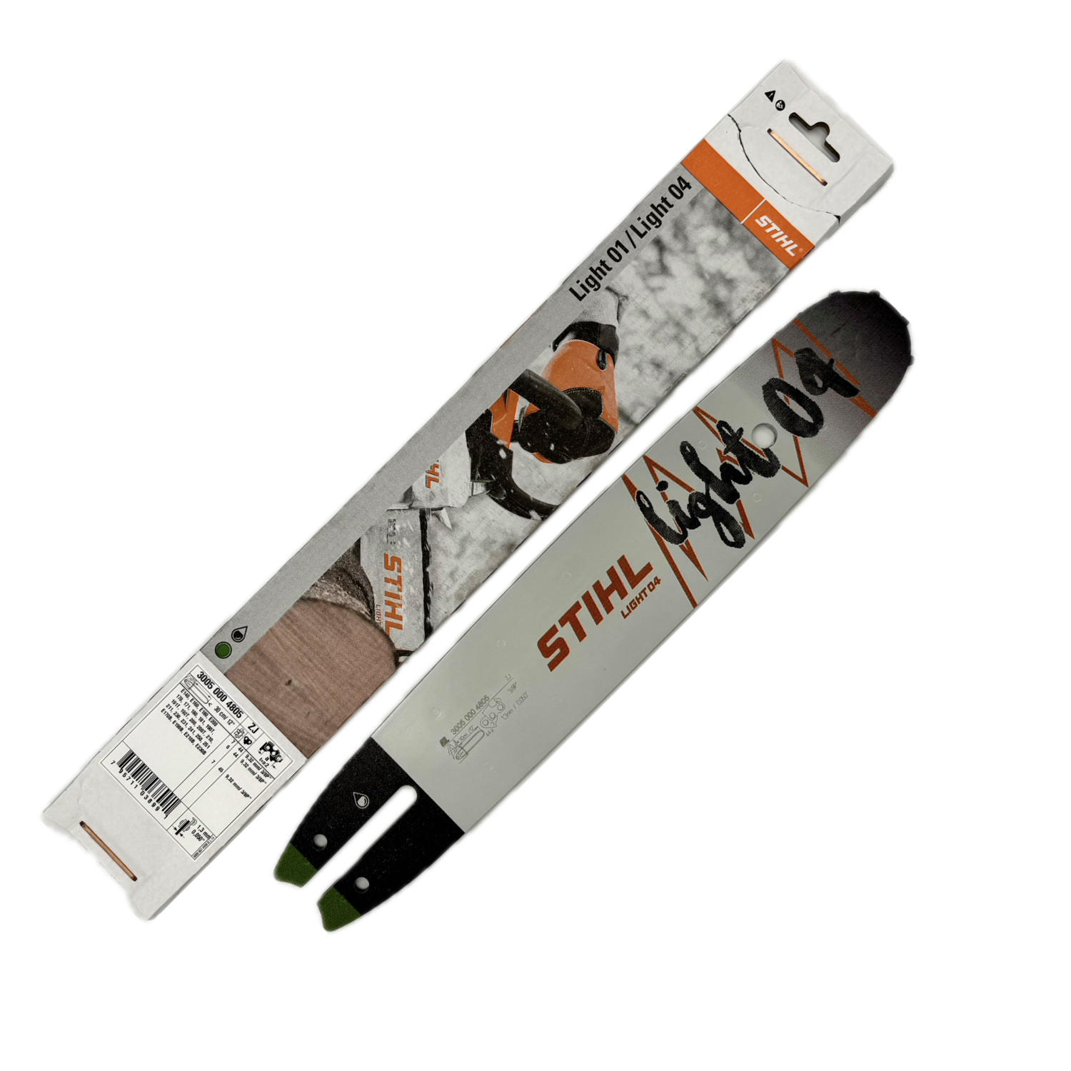 FÜHRUNGSSCHIENE Rollomatic E 30cm / 12" - 3/8"P - 1,3 mm 30050004805 - Grau, Metall (50/10/1cm) - Stihl