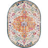 VINTAGE-TEPPICH Oval 200/275 cm Mehrfarbig - Orange, Naturmaterialien/Textil (200/275cm) - LIVABLISS