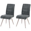 ESSZIMMERSTUHL Blau 2er-Set - Blau, Textil (68/97/64cm) - MCW