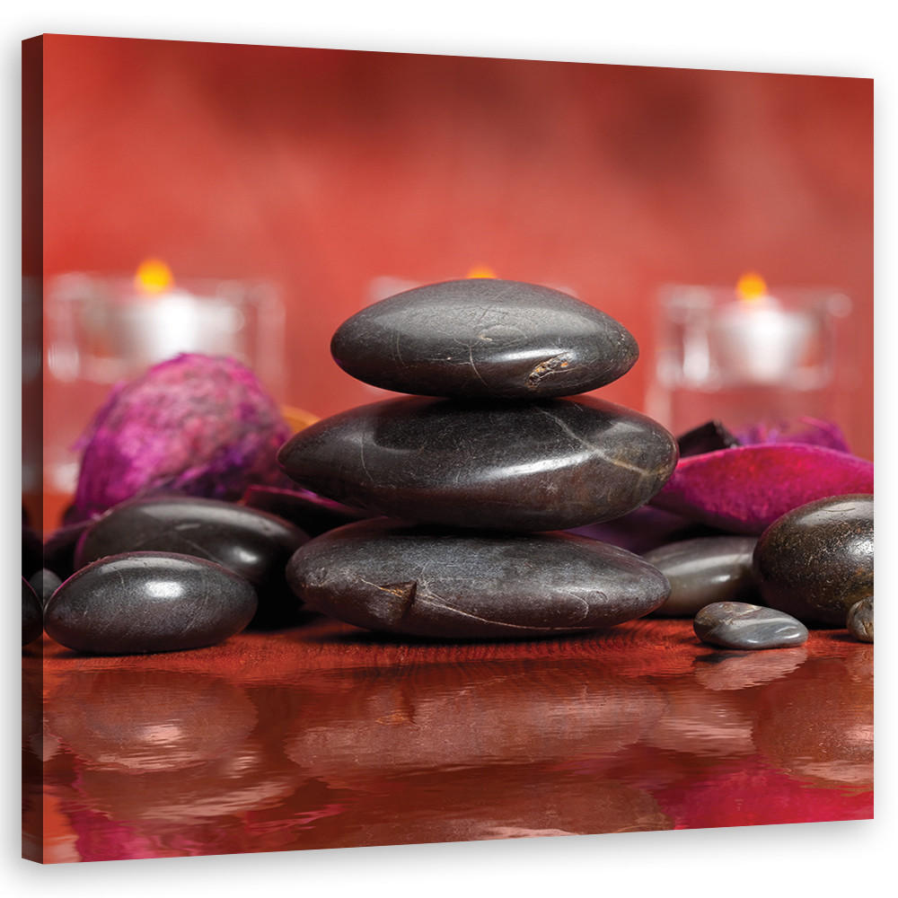 Feeby Wandbild Rot 40x40 cm