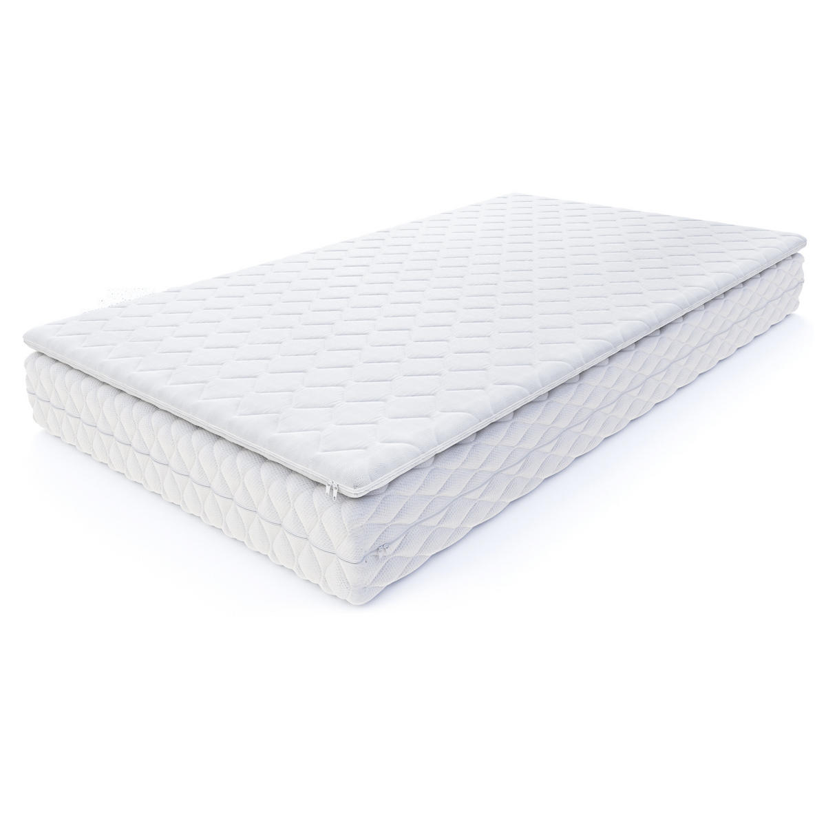 TOPPER Fruti Latex 6 - Weiß, Textil (100/200cm) - FDM