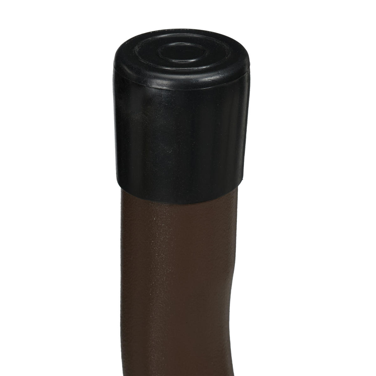 GARTENTISCH - Braun, Kunststoff/Metall (61/61/75cm) - Relaxdays