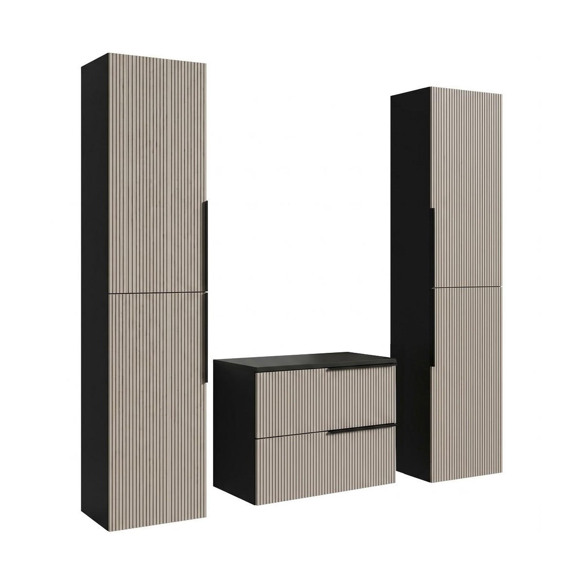 mzm24 Badmöbel-Set Kaschmir 200x150x45 cm