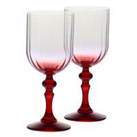 WEINGLÄSER, 2er-Set, 300 ml - Rot, Glas (0.3L) - Krosno Glass