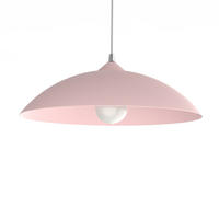 HÄNGELEUCHTE - Pink, Metall (40/40/10cm) - Lumicom