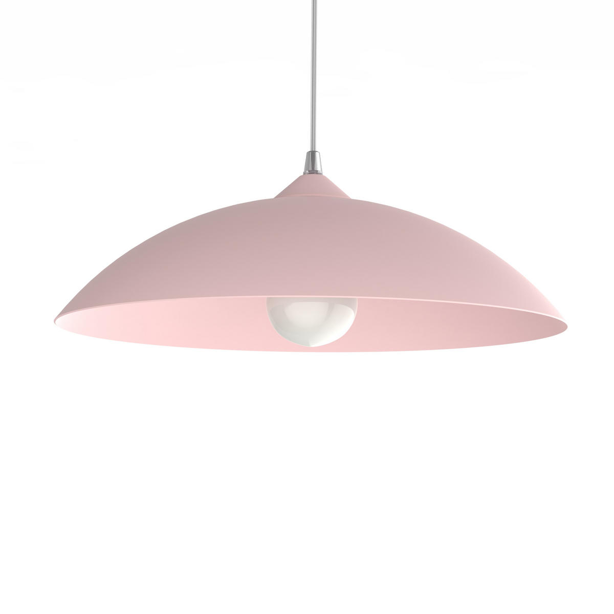 HÄNGELEUCHTE - Pink, Metall (40/40/10cm) - Lumicom