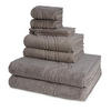 FROTTIERSET Cashmere feeling 8-teilig - Braun, Textil (50/100cm) - Ross