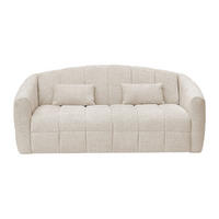 SCHLAFSOFA - 3 Personen - Stoff - Beige - - Beige, Textil (200/90/208cm) - Vente-Unique