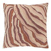 DEKOKISSEN Ezra Orange 45/45/8 cm - Dunkelorange, Textil (45/45cm) - Unique Living