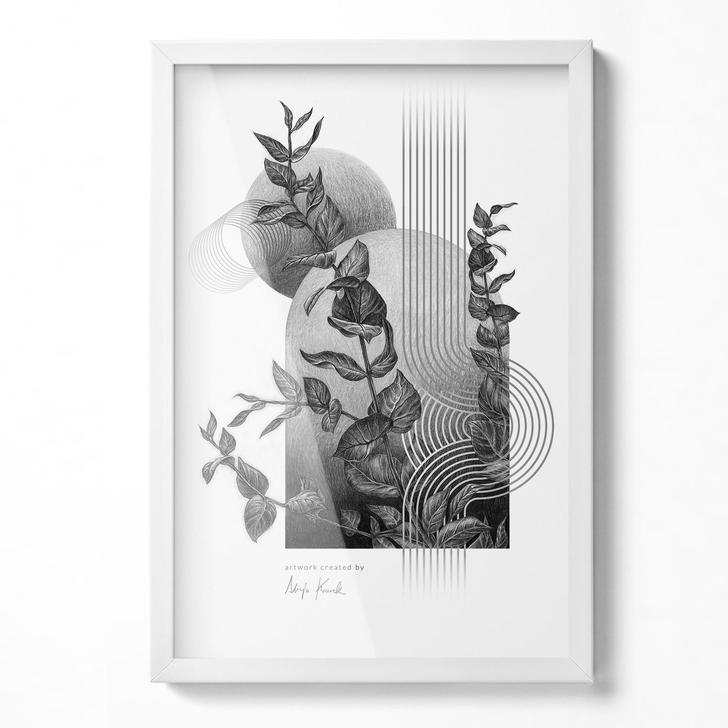 BILDERRAHMEN - Weiß, Kunststoff (40/60/1.5cm) - Wallfluent