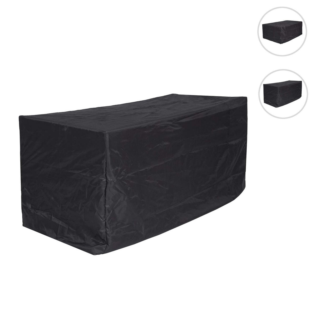 ABDECKHAUBE Schwarz - Schwarz, Textil (180/95/75cm) - MCW