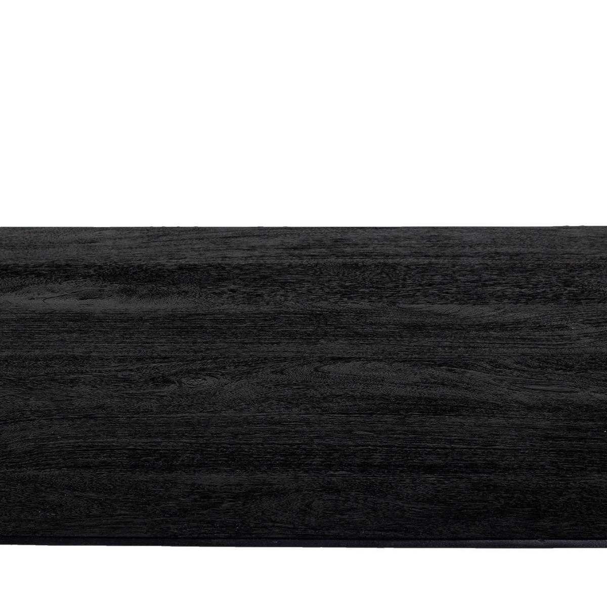 ESSTISCH aus Mangoholz 160cm, schwarz - Schwarz, Holz (160/90/76cm) - Giga Meubel