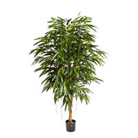 KÜNSTLICHE Longifolia - Sean 210 cm - Grün, Kunststoff (210cm) - aplanta