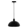 DECKENLAMPE Metall Savio Ø 27 cm - Schwarz, Metall (27.5/27.5/110cm) - Atmosphera Createur d´interieur