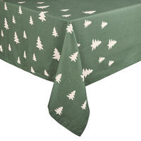 TISCHDECKE Trees - Grün, Textil (160/300cm) - BUTLERS
