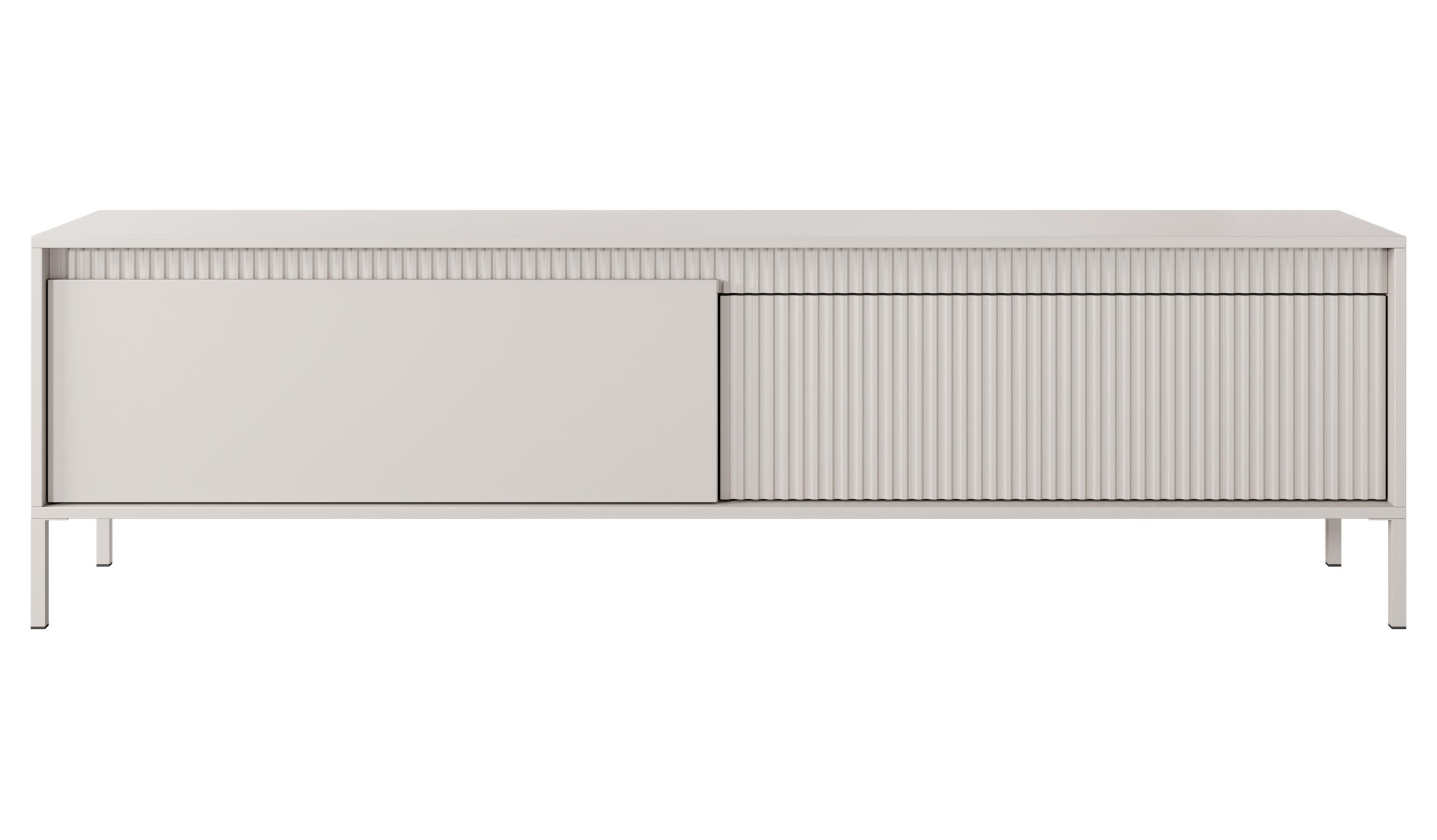 AX Living Lowboard Beige 187.1x53.4x39.5 cm