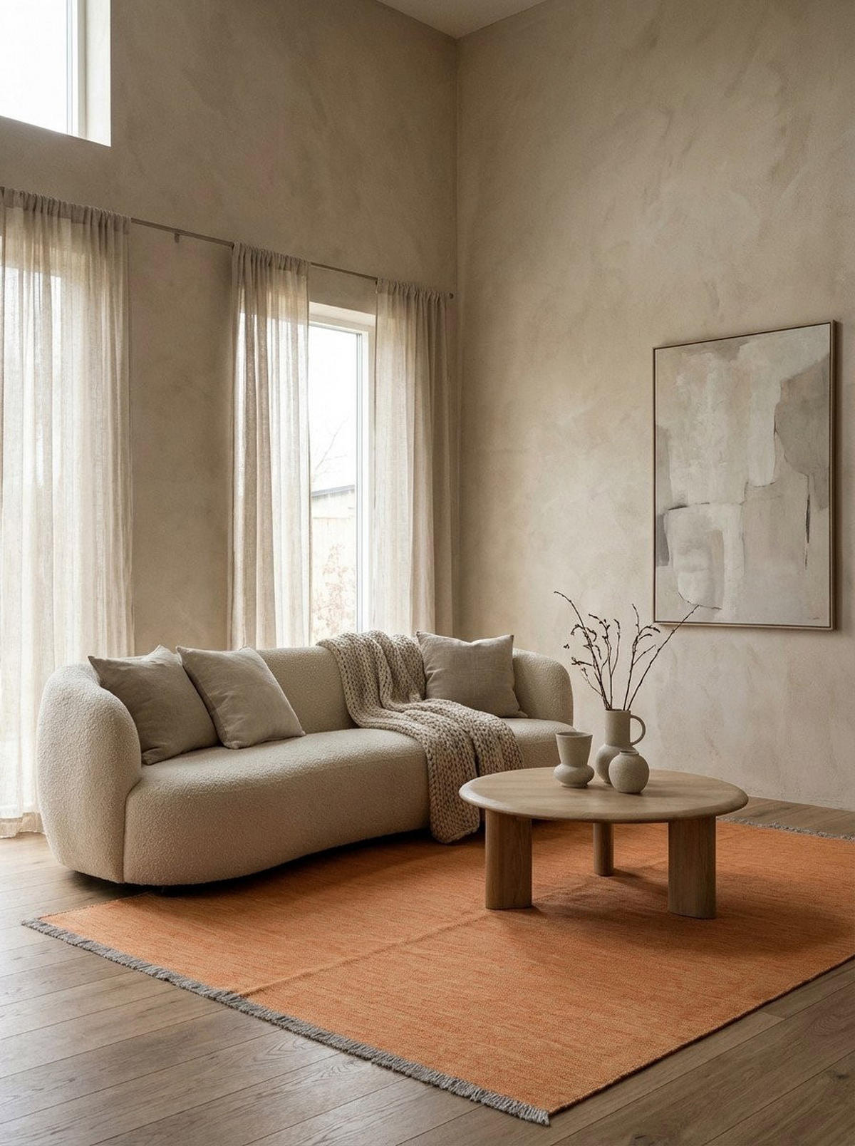 HANDWEBTEPPICH Kelim Gashgai Orange 198/151 cm Schurwolle - Orange, Textil (151/198cm) - Looma