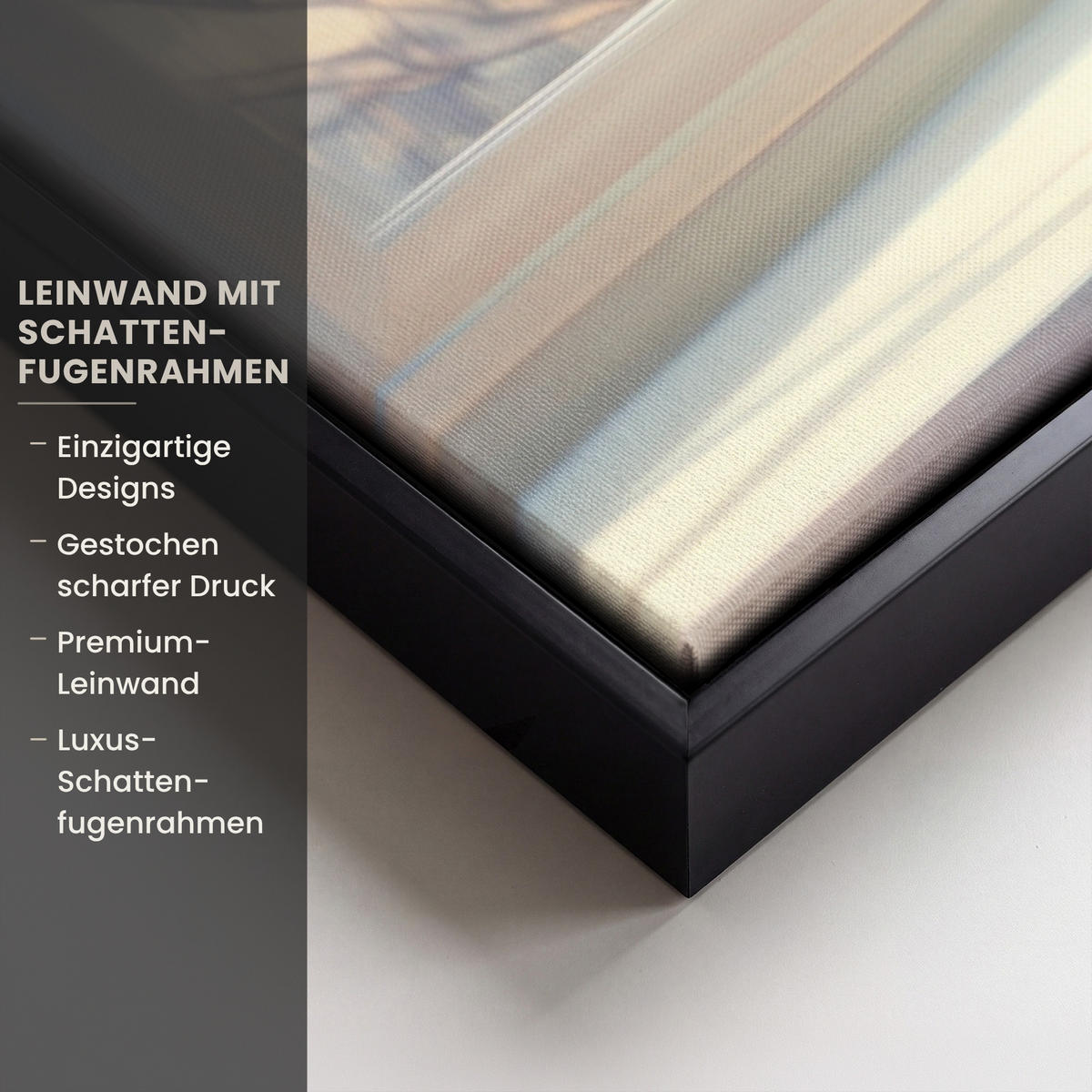 LEINWAND Bilder mit Rahmen - Stillleben - Vase - Osterzweig - 60x40 - Hellblau, Textil (60/40cm) - MuchoWow