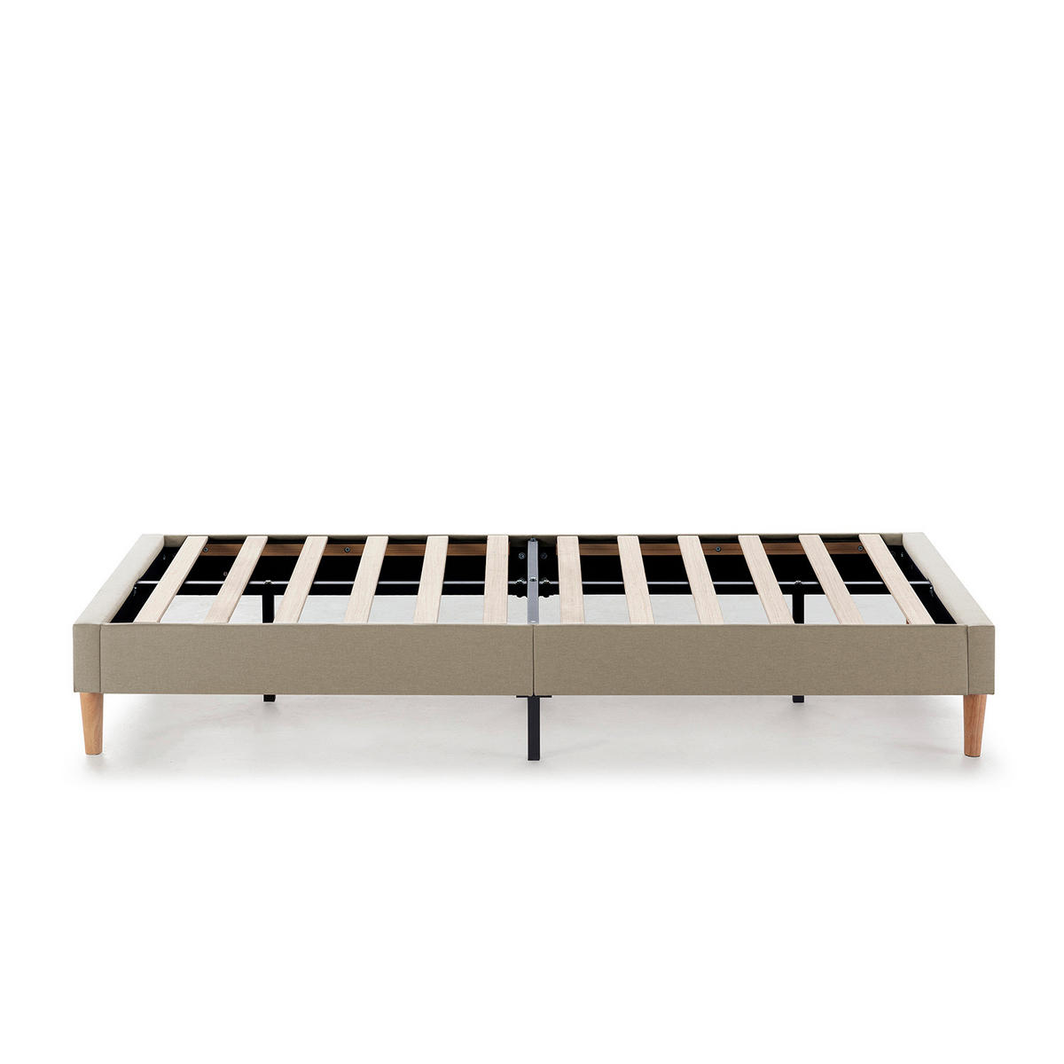 POLSTERBETT 90x190 cm Aura, Beige - Beige, Textil (190/90/30cm) - VS Venta-stock