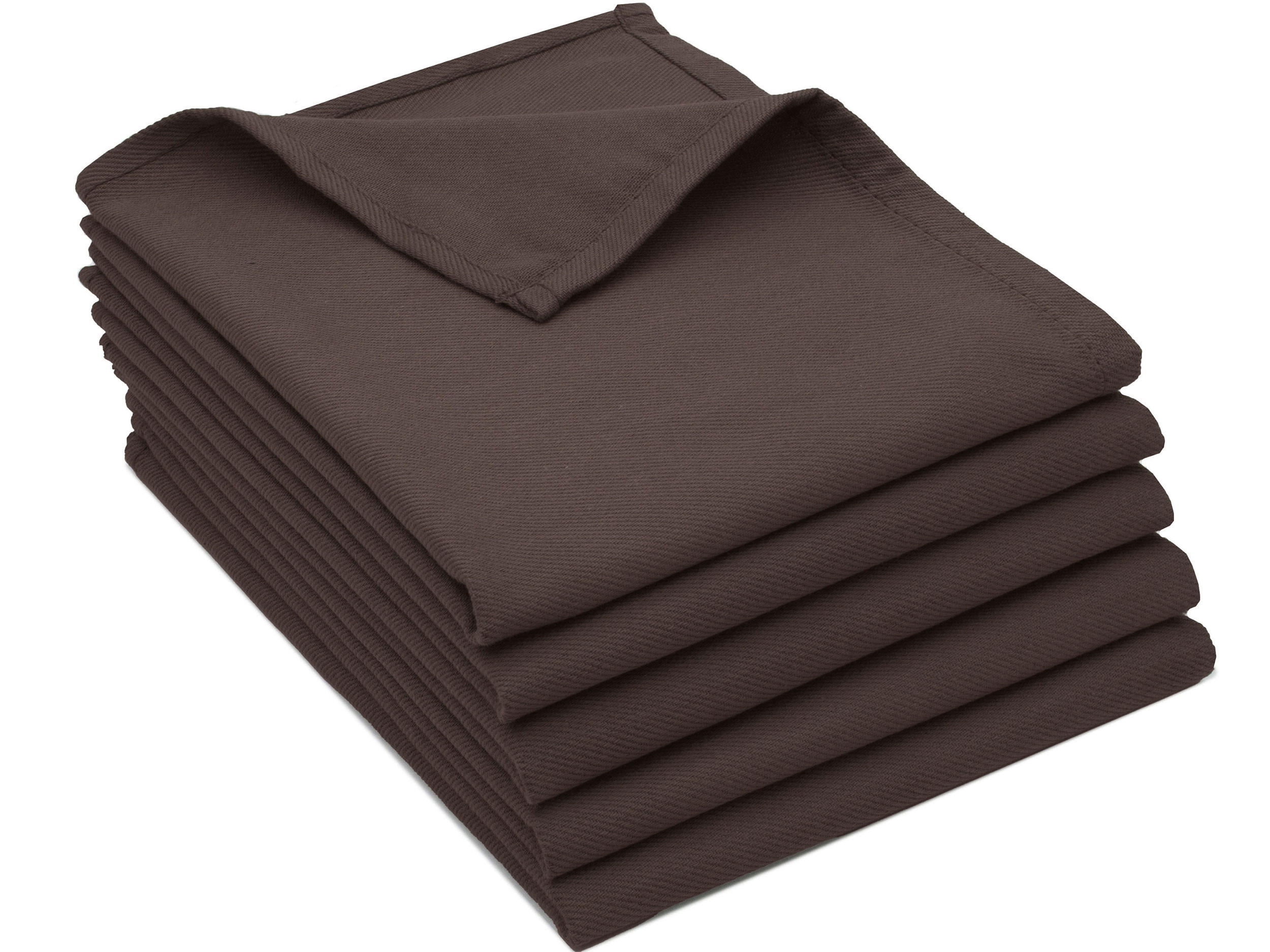 GESCHIRRTÜCHER, 5er-Set, 50x70 cm, 100% Baumwolle - Braun, Textil (50/70cm) - Zollner