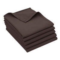 GESCHIRRTÜCHER, 5er-Set, 50x70 cm, 100% Baumwolle - Braun, Textil (50/70cm) - Zollner