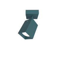 DECKENLEUCHTE - Blau, Metall (7.6/7.6/17cm) - Lumicom