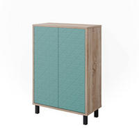 MIDISCHRANK Agasta Mintgrün 56.2 x 83.2 cm - Mintgrün, Holzwerkstoff (56.2/83.2/28cm) - Vicco