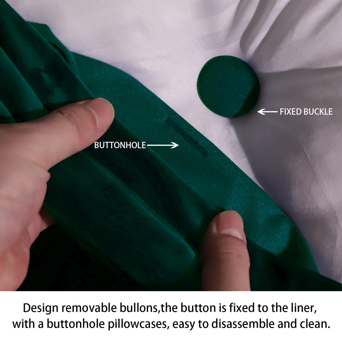 RÜCKENKISSEN Samtlook Grün 180 cm - Grün, Textil (45/180cm) - Vercart