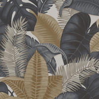 VLIESTAPETE - Grenada Grau/Taupe - Taupe/Grau, Papier/Kunststoff (53/1000cm) - Sublime