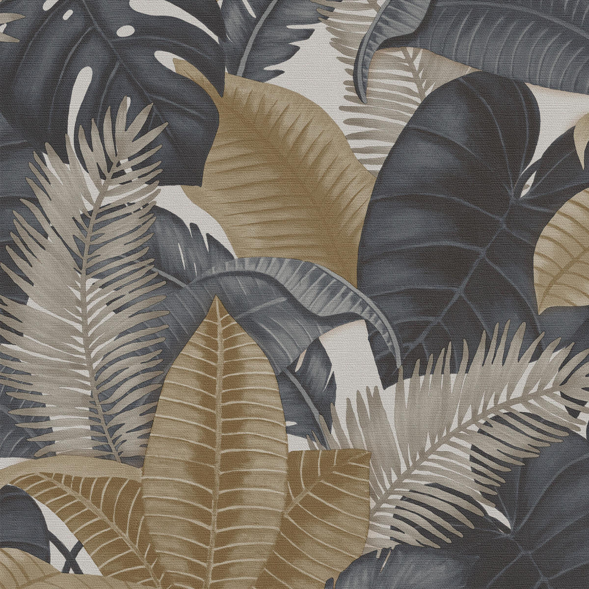 VLIESTAPETE - Grenada Grau/Taupe - Taupe/Grau, Papier/Kunststoff (53/1000cm) - Sublime