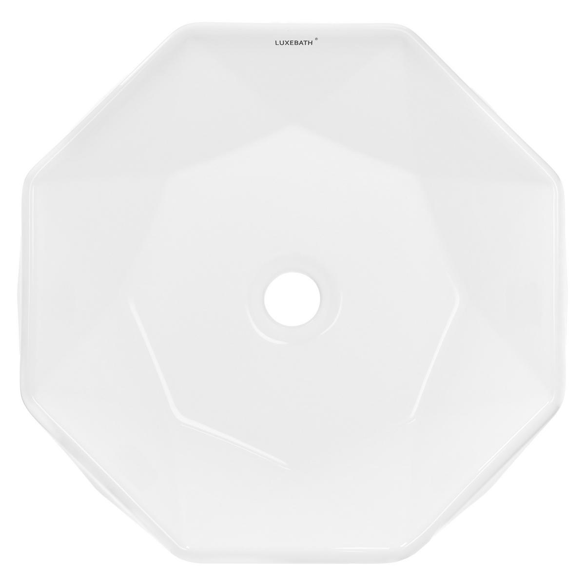 WASCHBECKEN - Weiß, Keramik (42/13.5/42cm) - ML-DESIGN