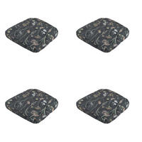 SITZKISSEN Donna 48/48 cm 4er-Set - Grau, Textil (48/7/48cm) - Madison