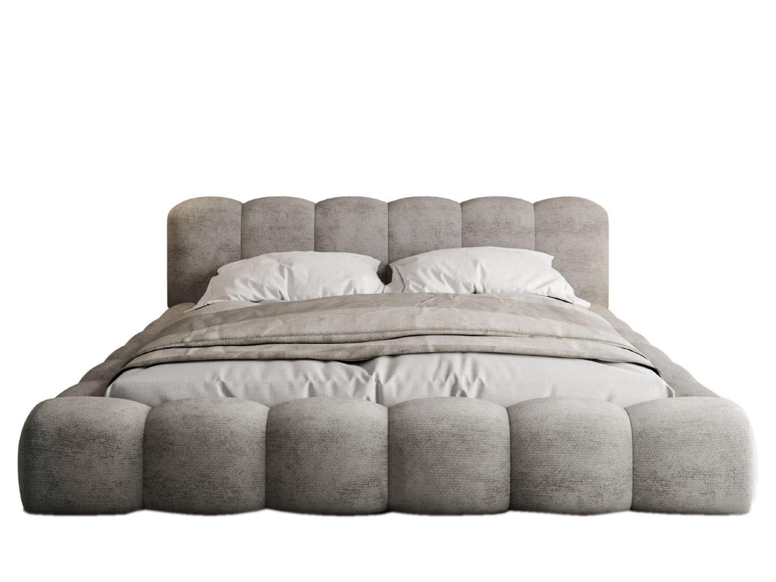 POLSTERBETT 160x200 ERMS Grau - Grau, Holzwerkstoff (160/200cm) - Compleo24