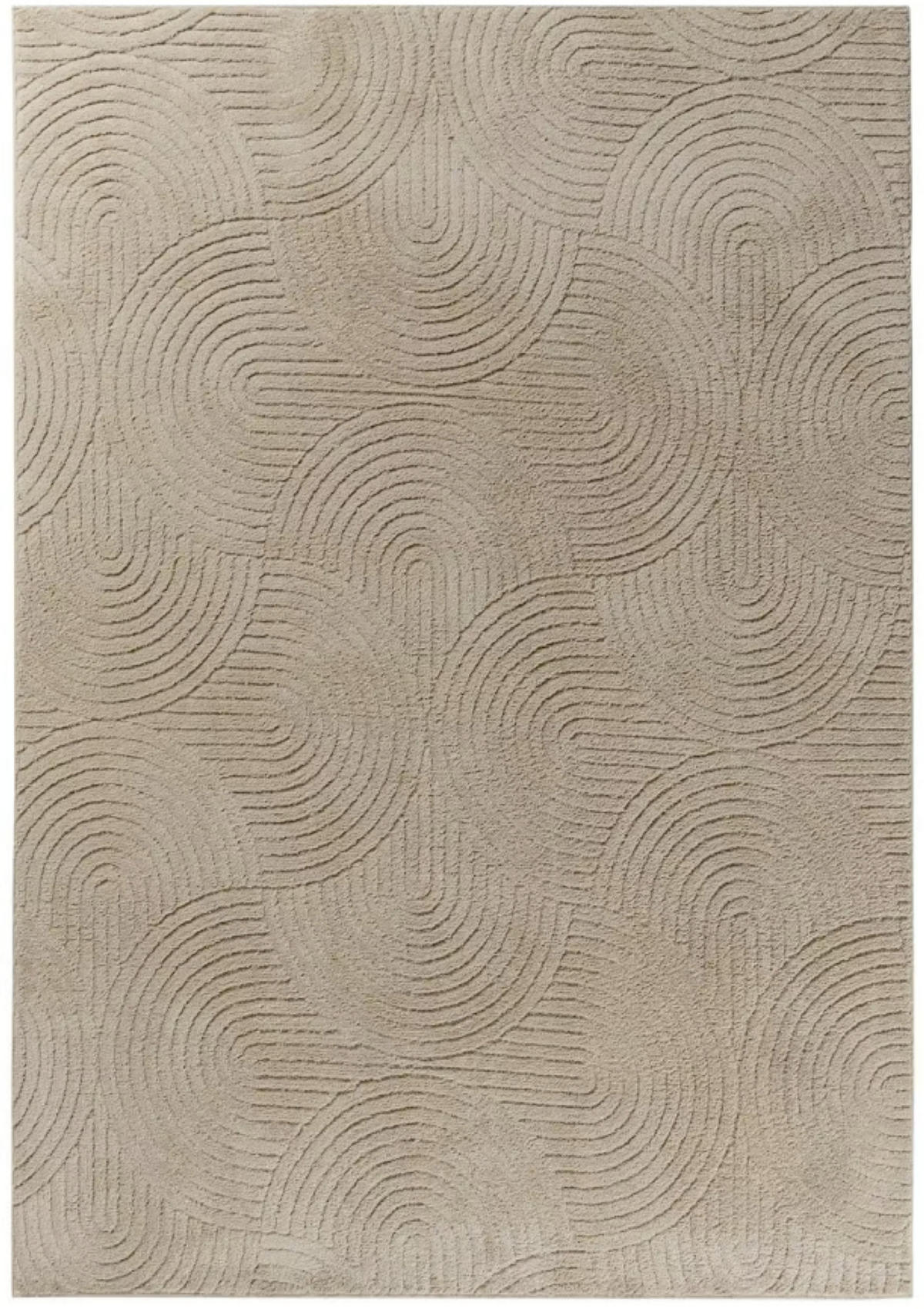 TEPPICH modern Flachgewebe ALMA Braun 160 x 230 cm - Braun, Textil (160/230cm) - Novatrend