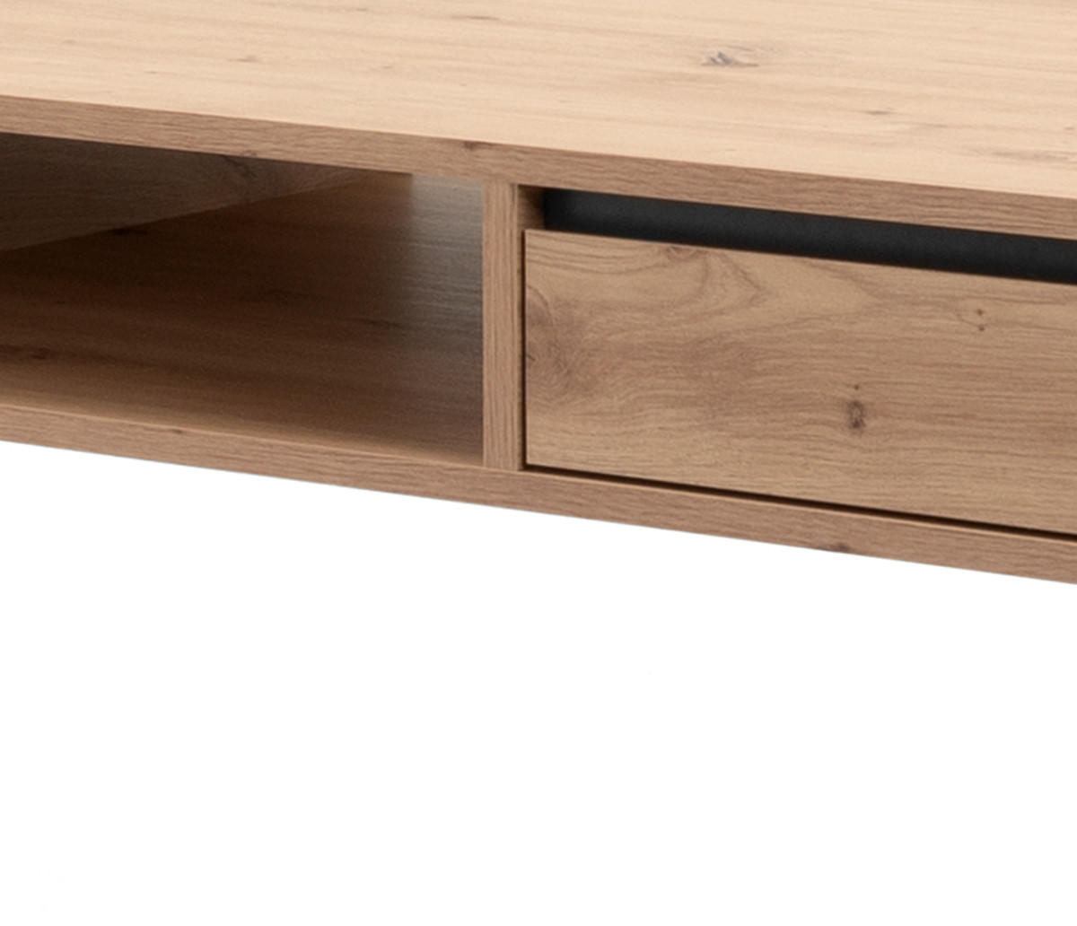 SCHREIBTISCH Artisan Eiche, anthrazit 120 cm, Industrial Design, Tisch mit Schubladen - Anthrazit/Eiche Artisan, Holzwerkstoff (120/60/75cm) - Furn.Design