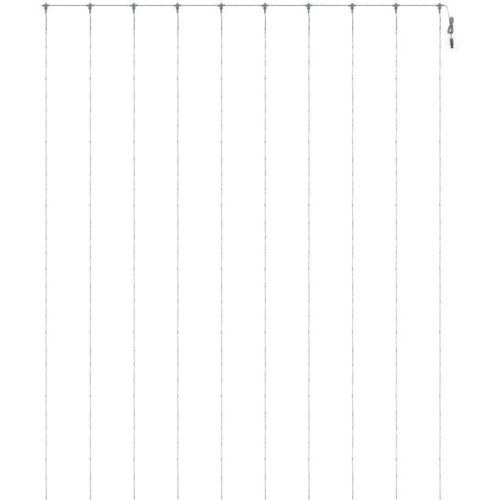 LED DEKORLEUCHTE Klar Kunststoff - Klar, Metall (300/300/300cm) - Globo Lighting